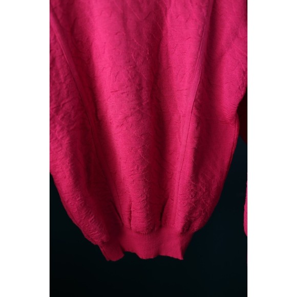 Vintage Tyrolia By Head Hot Pink Barbie Ski Turtleneck Sweater Wool Blend L - Picture 5 of 15